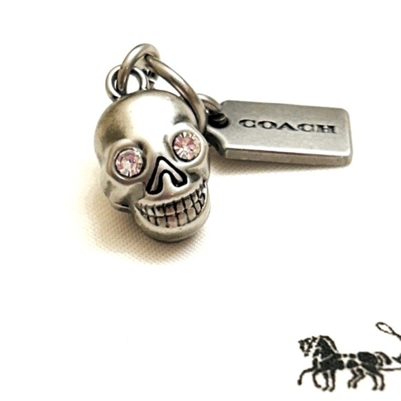 Coach Jewelry - NWOT Coach Skull Charm Necklace/ Bracelet/ Keychain/ Bag Charm